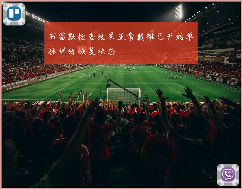 布雷默检查结果正常戴维已开始单独训练恢复状态